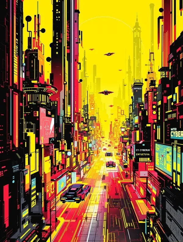 未来都市漫画封面